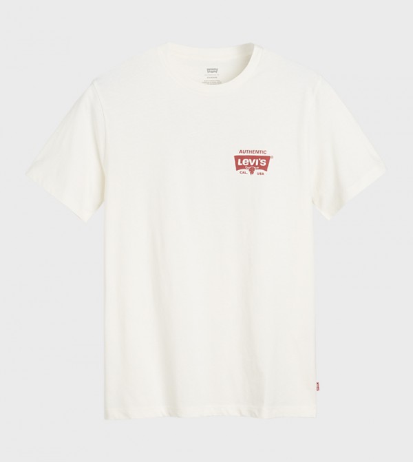Levi's Levi's - White Round Neck T-Shirts