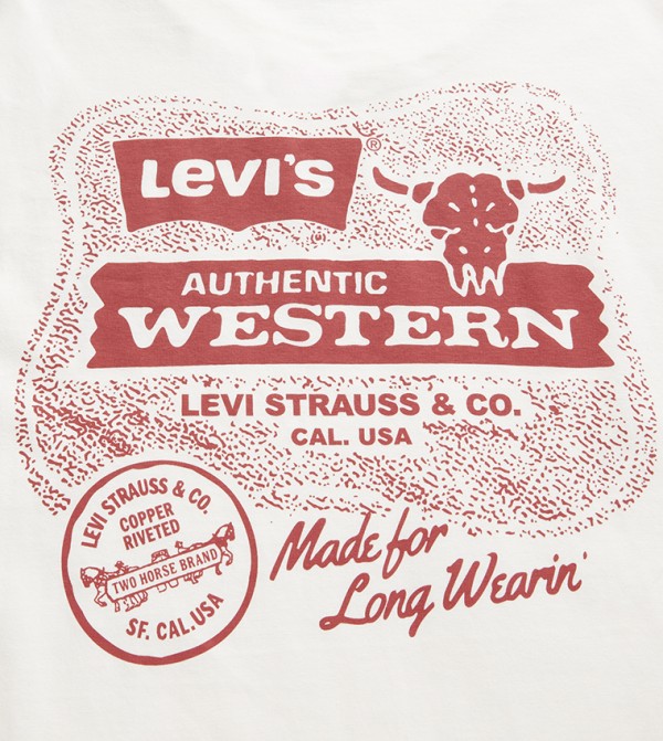 Levi's Levi's - White Round Neck T-Shirts