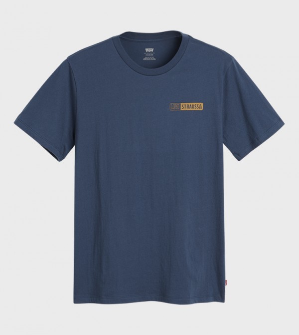 Levi's Levi's - Blue Round Neck T-Shirts