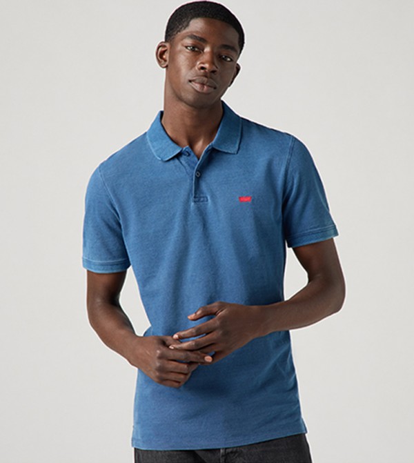 ليفايز  ملابس - أزرق قمصان بولو