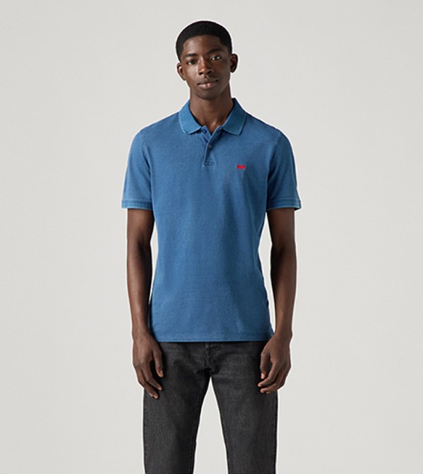 ليفايز  ملابس - أزرق قمصان بولو