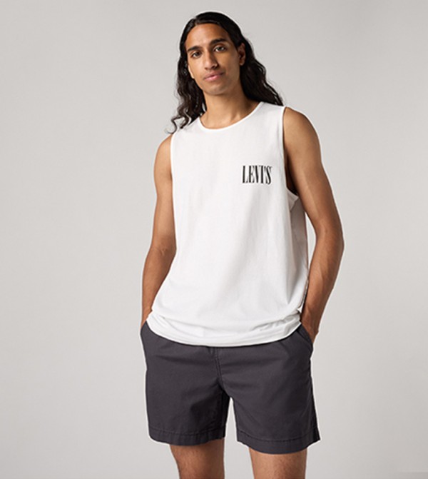 ليفايز  ملابس - أبيض T-Shirts & Vests