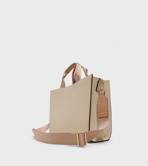Aldo Bags - Beige Satchel Bags