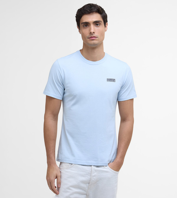 باربور  Cloud_Dancer - أزرق فاتح Round Neck T-Shirts