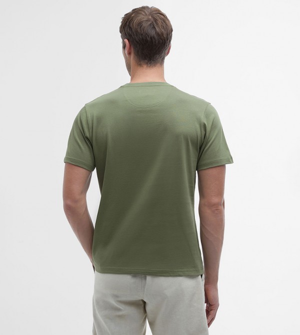 Barbour Barbour - Green Casual T-Shirts