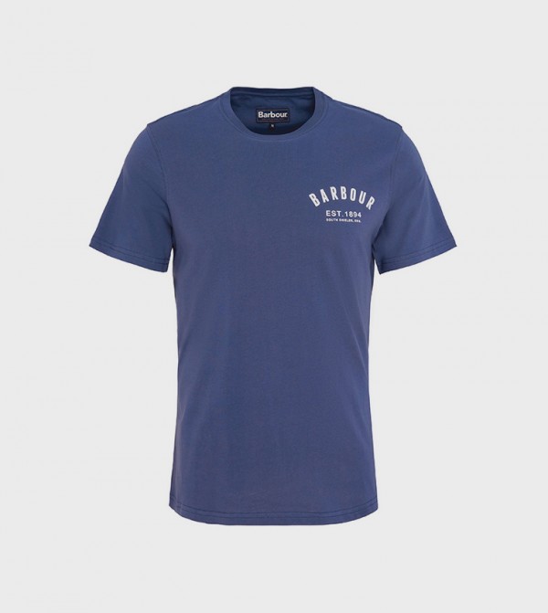 Barbour Barbour - Blue Casual T-Shirts