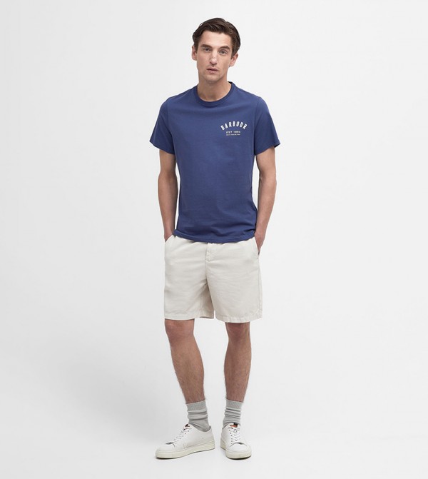 Barbour Barbour - Blue Casual T-Shirts