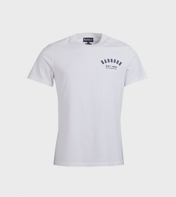 Barbour Barbour - White Casual T-Shirts