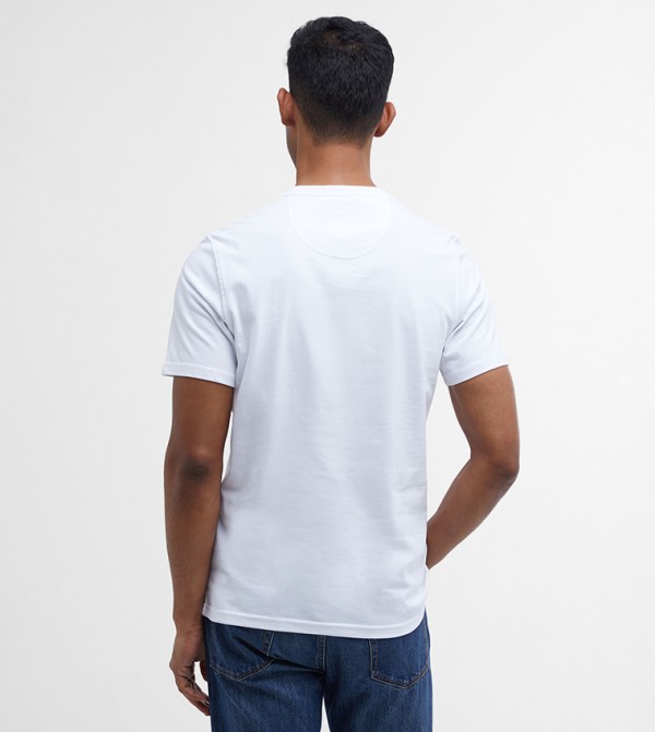 Barbour Barbour - White Casual T-Shirts