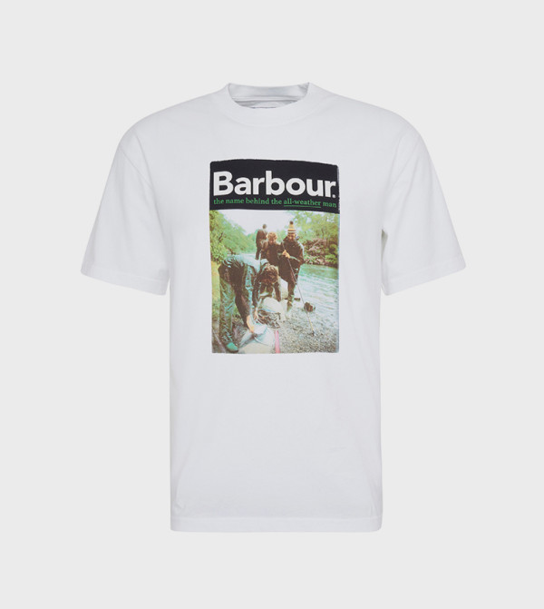 Barbour Barbour - White Casual T-Shirts