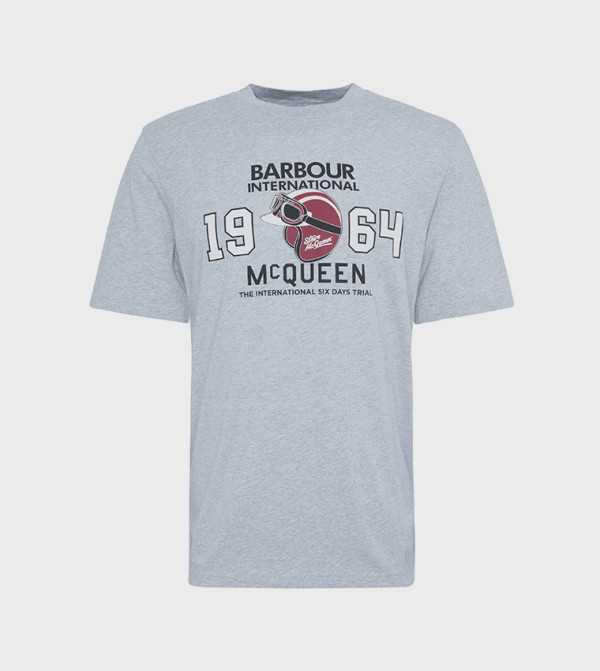 Barbour Barbour - Grey Casual T-Shirts