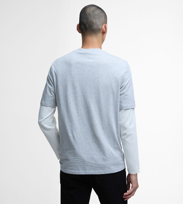 Barbour Barbour - Grey Casual T-Shirts