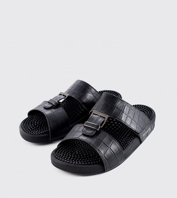 Kenkoh Kenkoh - Black Arabic Sandals