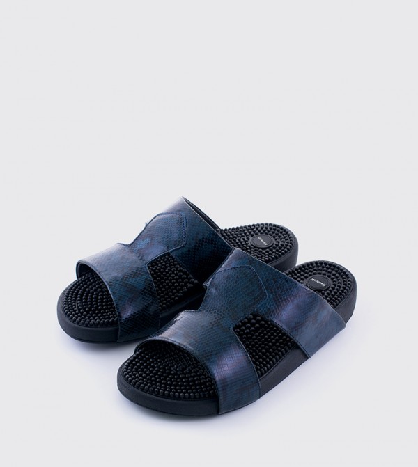 Kenkoh Kenkoh - Blue Arabic Sandals