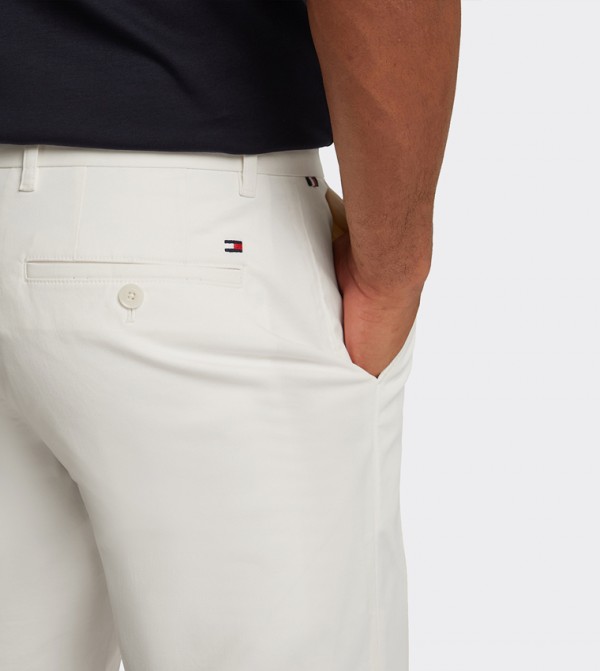 Tommy Hilfiger  Clothing - White Casual Shorts