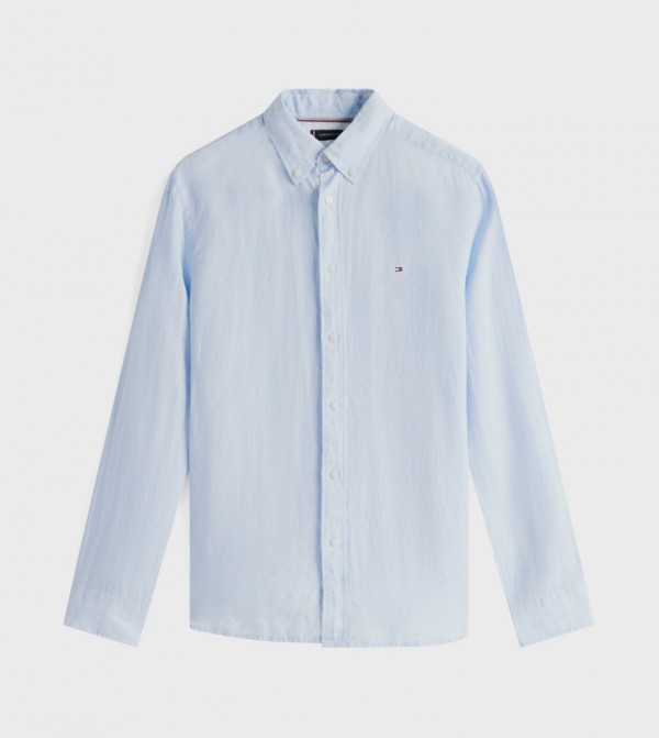 تومي هيلفيغر  Trending-MAY-2025 - أزرق Long Sleeves