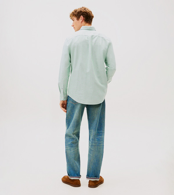 Tommy Hilfiger  Clothing - Green Long Sleeves