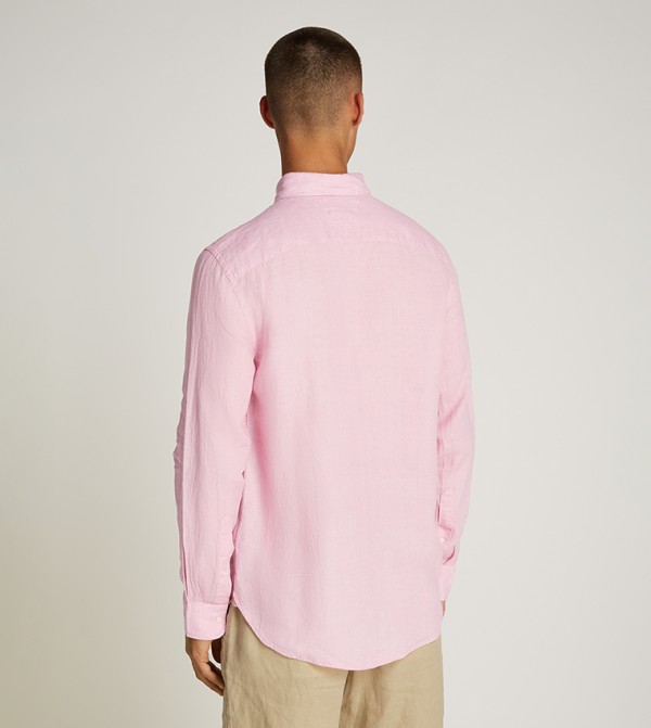 Tommy Hilfiger  Shirts - Pink Casual Shirts