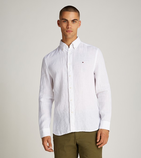 Tommy Hilfiger Tommy Hilfiger - White Casual Shirts