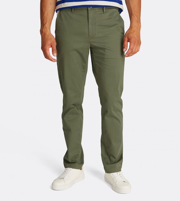 تومي هيلفيغر بناطيل تشينو - أخضر Chinos