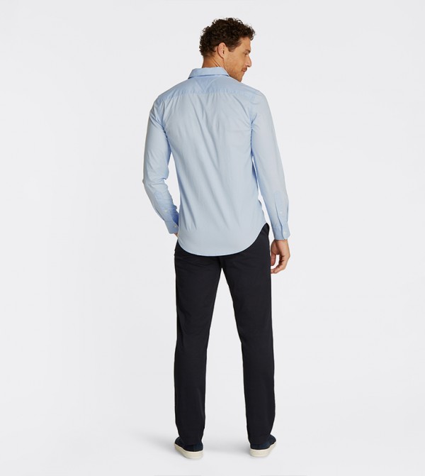 Tommy Hilfiger  Clothing - Blue Long Sleeves