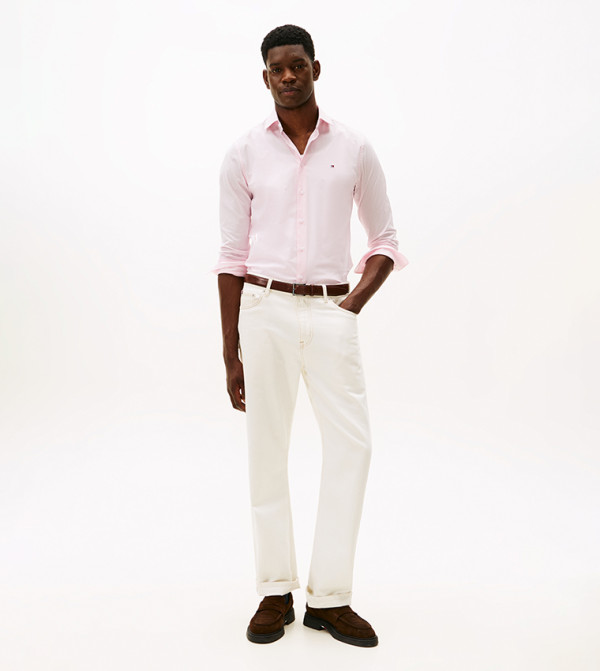 Tommy Hilfiger  Shirts - Pink Long Sleeves