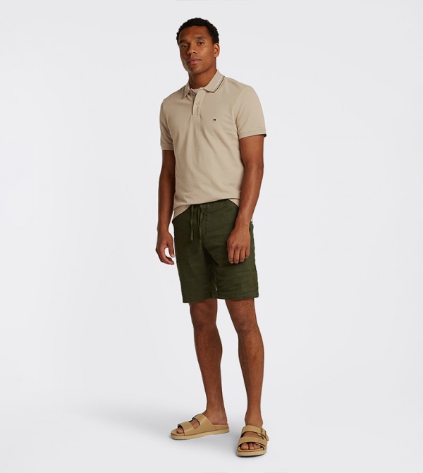 Tommy Hilfiger  Polo T-Shirts - Beige Polo T-shirts