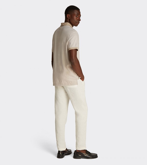 Tommy Hilfiger  - Beige Polo T-shirts