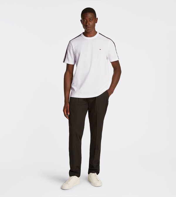 Tommy Hilfiger Tommy Hilfiger - White Round Neck T-Shirts
