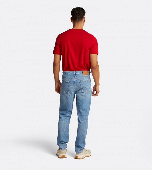 Tommy Hilfiger  Clothing - Blue Tapered Jeans