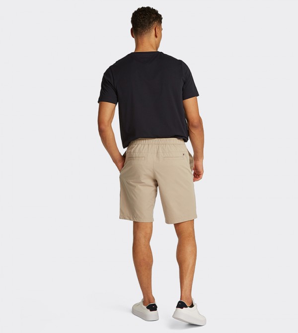 Tommy Hilfiger  Casual Shorts - Beige Casual Shorts