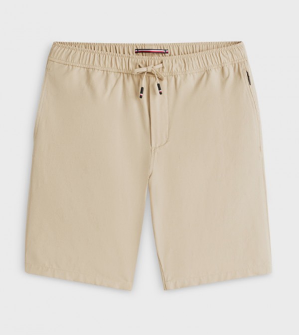 Tommy Hilfiger  Casual Shorts - Beige Casual Shorts
