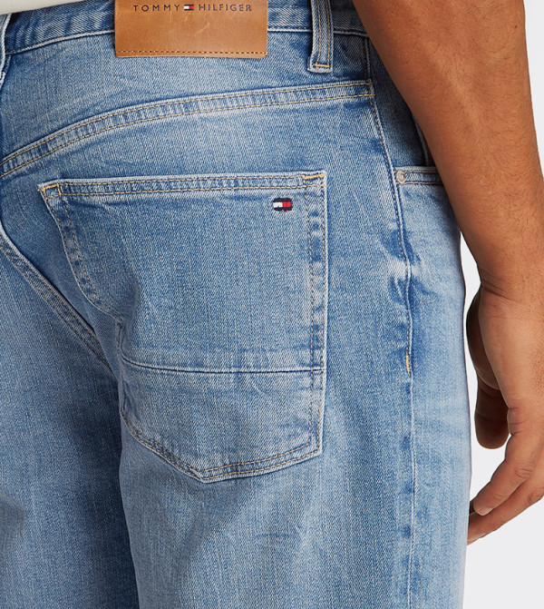 تومي هيلفيغر  - أزرق Denim shorts