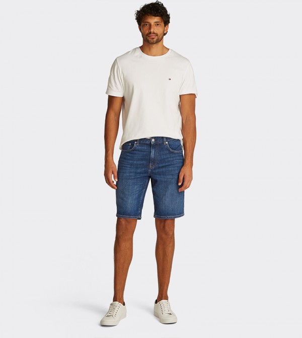 Tommy Hilfiger  Clothing - Blue Denim shorts