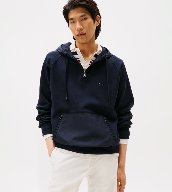 Tommy Hilfiger  Clothing - Navy Hoodies
