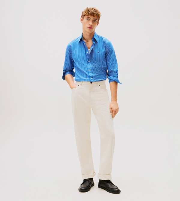 Tommy Hilfiger Shirts - Blue Long Sleeves