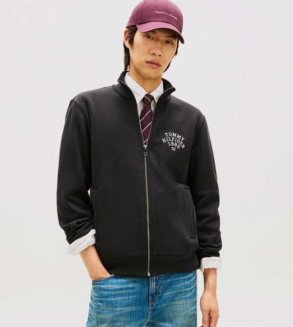 Tommy Hilfiger  Casual Jackets - Black Casual Jackets