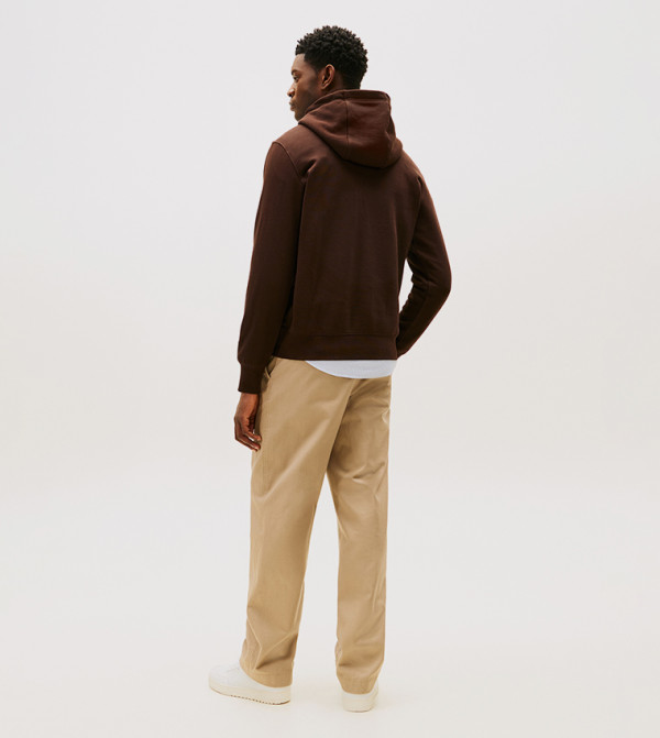 Tommy Hilfiger  Clothing - Brown Hoodies