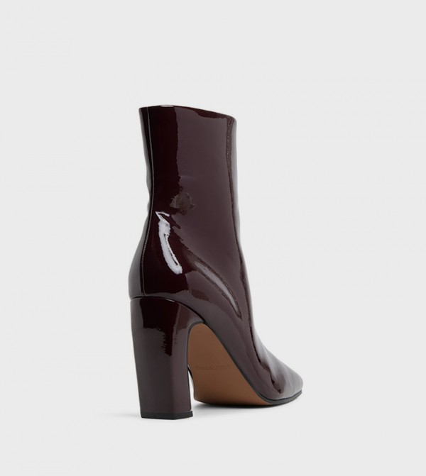 كول ات سبرنج  أحذية الكاحل - بورغندي Ankle length Boots