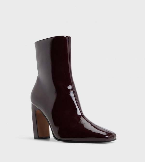 كول ات سبرنج  أحذية الكاحل - بورغندي Ankle length Boots