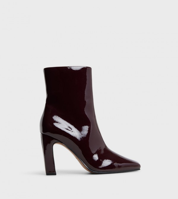 كول ات سبرنج  أحذية الكاحل - بورغندي Ankle length Boots