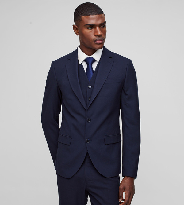 boohooMAN  - Navy Blazers