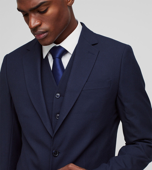 boohooMAN  - Navy Blazers