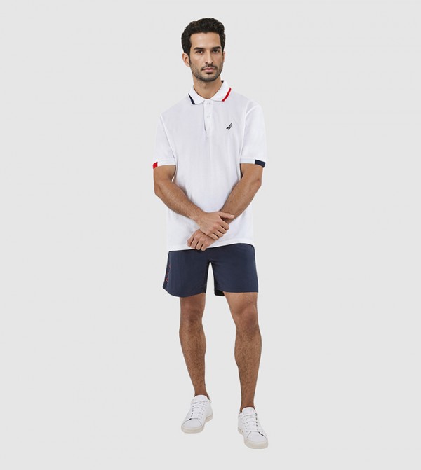 Nautica Nautica - White Polo T-shirts
