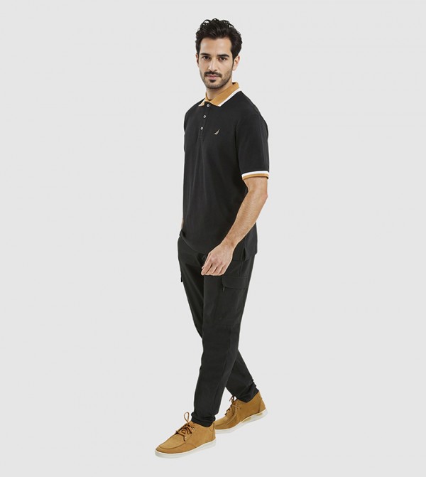 Nautica Nautica - Black Polo T-shirts