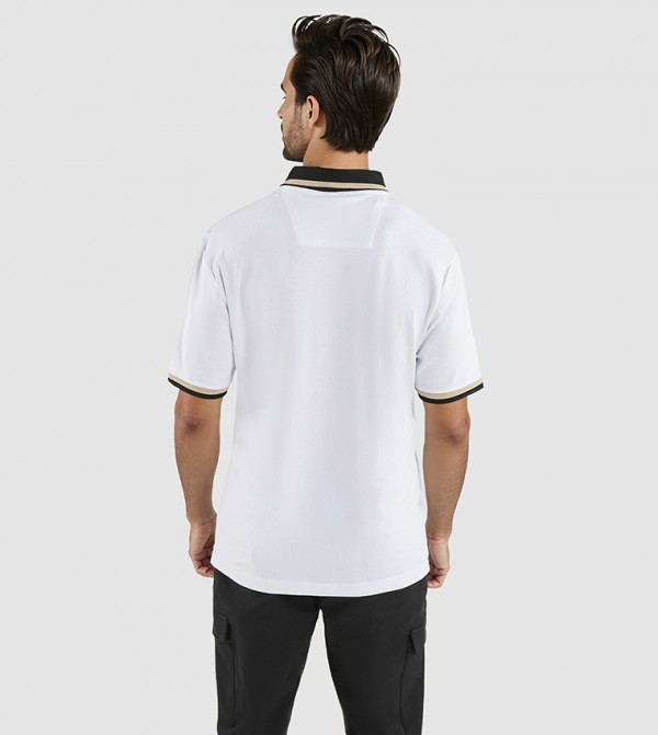 Nautica Nautica - White Polo T-shirts