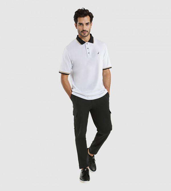 Nautica Nautica - White Polo T-shirts