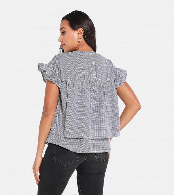 HIS & HERS DRIP - Black Tops & Blouses