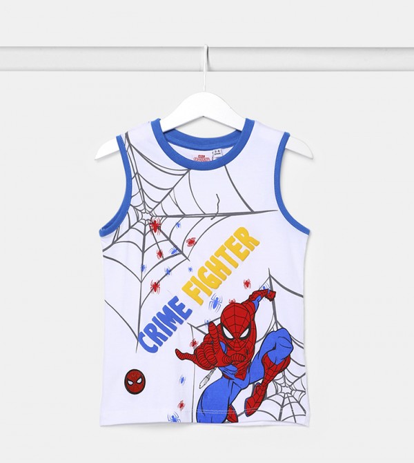 Spiderman  - White T-shirts