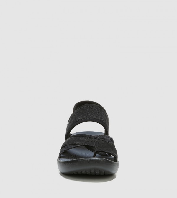 بيزيس  - أسود Wedge Sandals